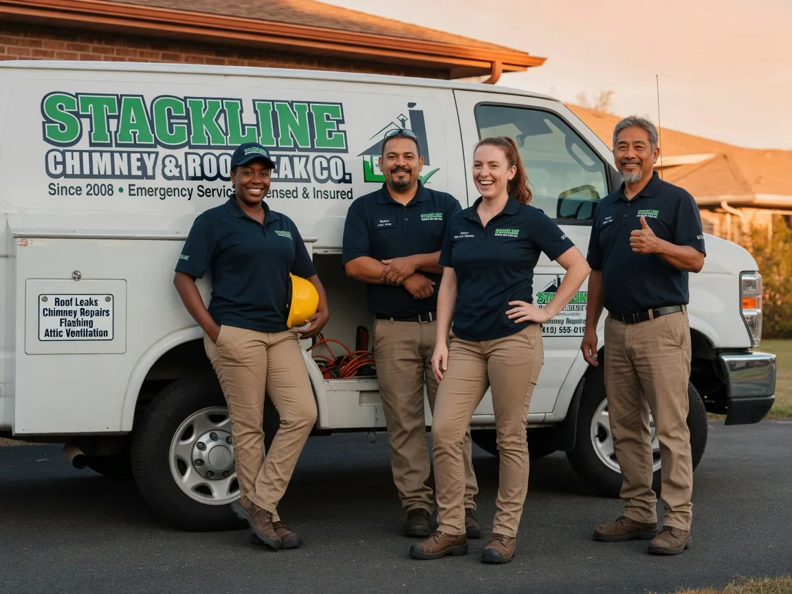 Chimney flashing repair company in Crucible, PA